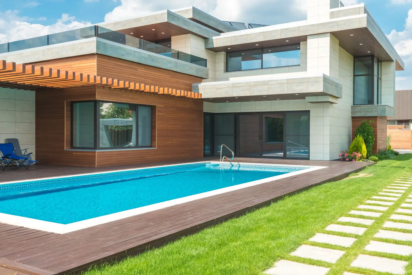 Swimming pool built in Wyneden, NSW